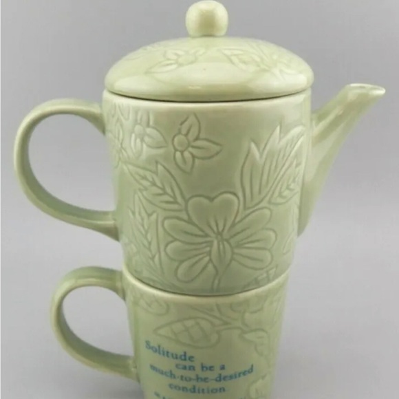 Hallmark Kitchen Hallmark 203 Maya Angelou Teapot And Mug Stacking